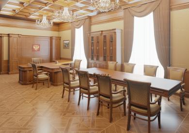 Интерьеры (INT_0014) 3D модель для ЧПУ станка